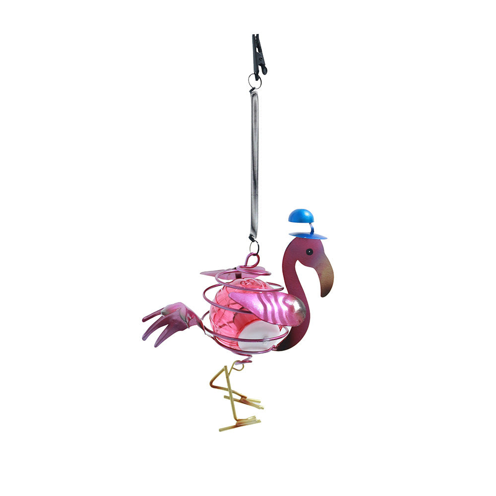 Decorative Metal Flamingo