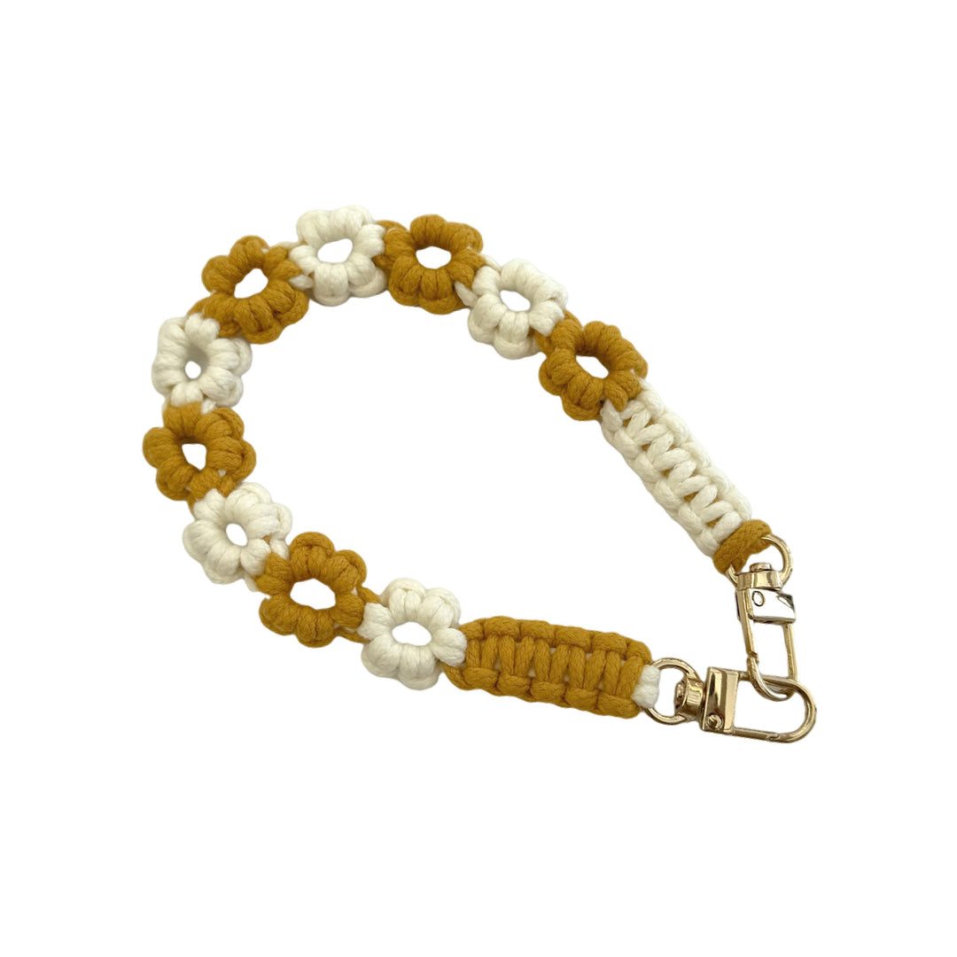 Floral Macrame Eyewear Holder