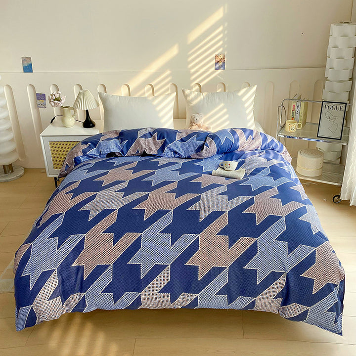 Luxury Floral Print Bedding Set