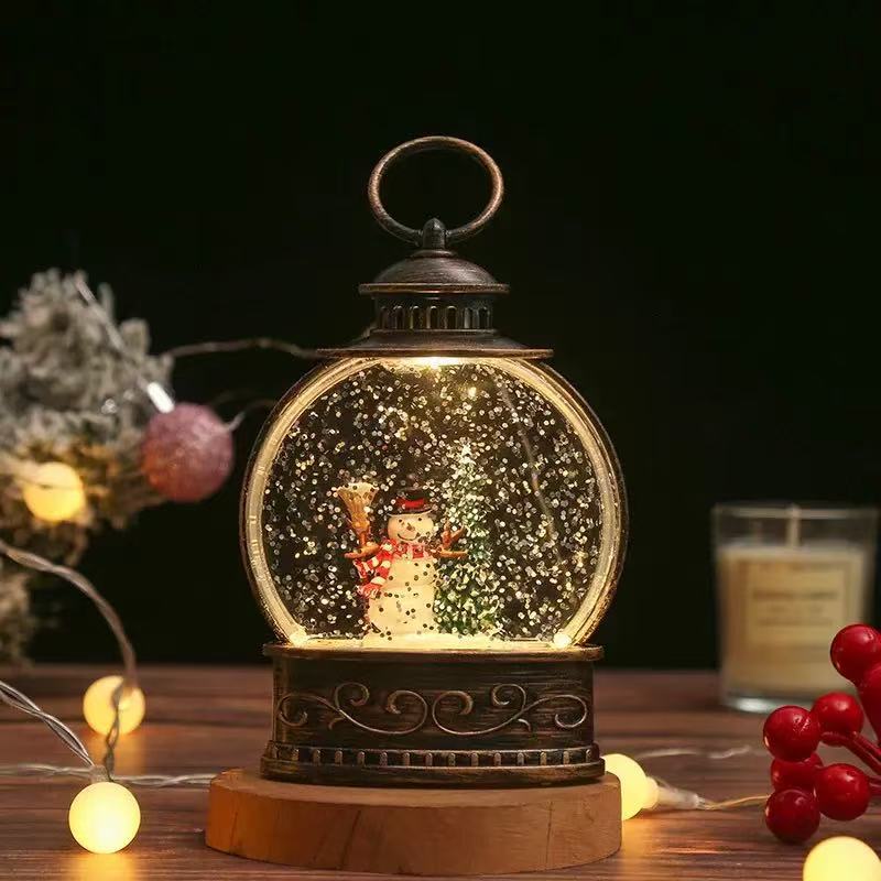 Snow Globe Lamp