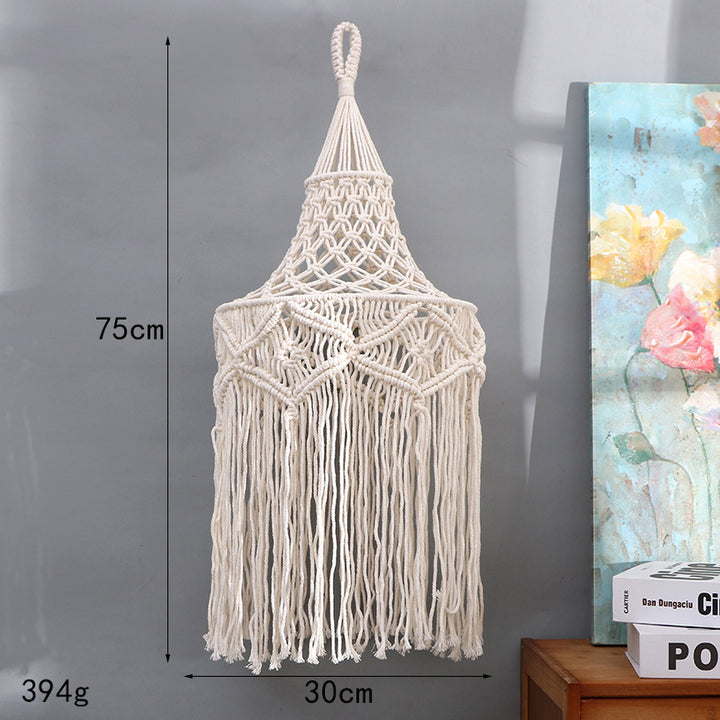 Bohemian Macrame Wall Organizer