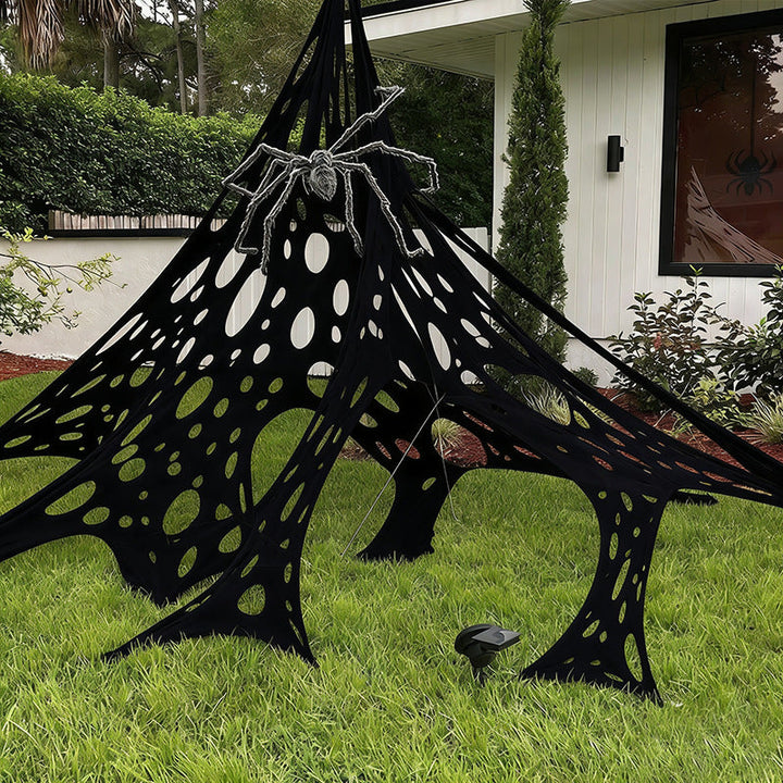 Creepy Halloween Spiderweb Decoration