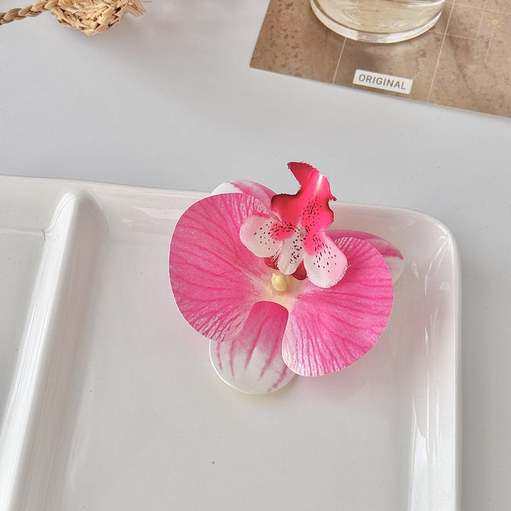 Decorative Orchid Flower Accent