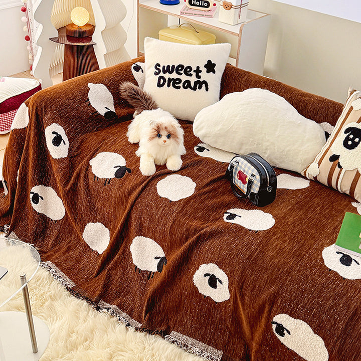 Cozy Decorative Sofa Throw Blanket