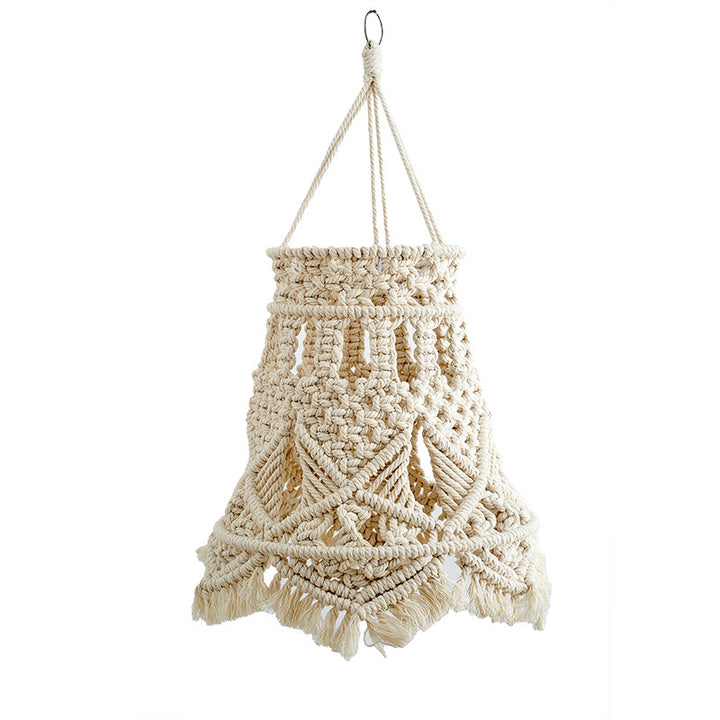 Macrame Hanging Light Fixture