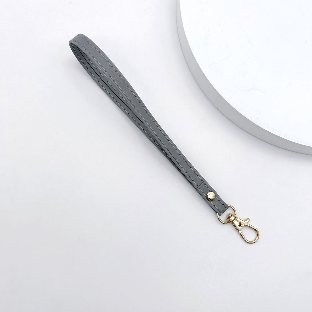 Durable Synthetic Leather Lanyard