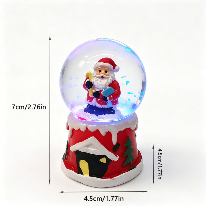 Magical Christmas Snow Globe Figures