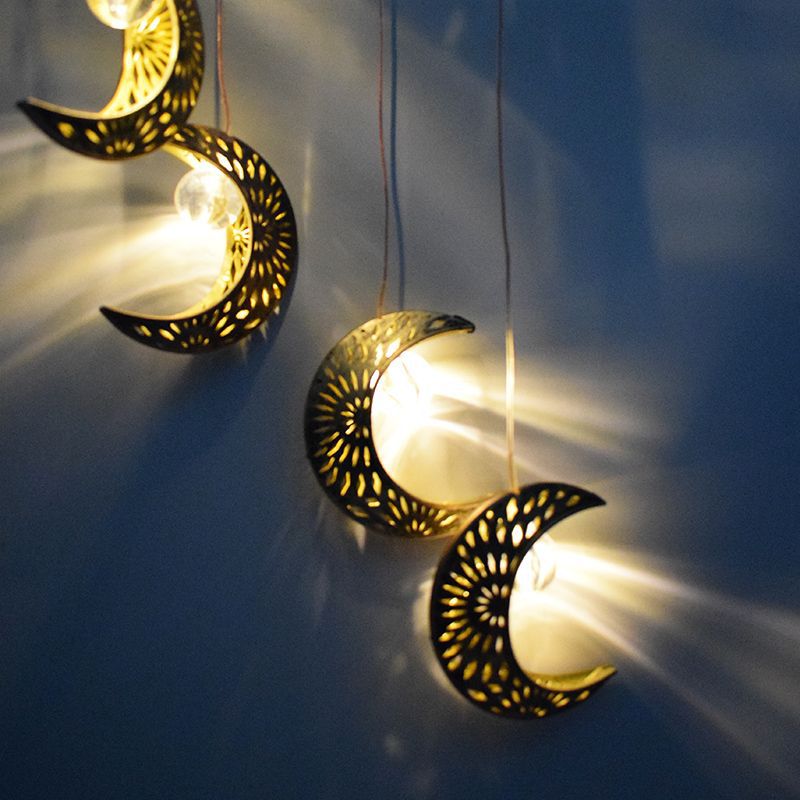 Outdoor Metal Star Wind Chime with Resonating Aluminum Tubes