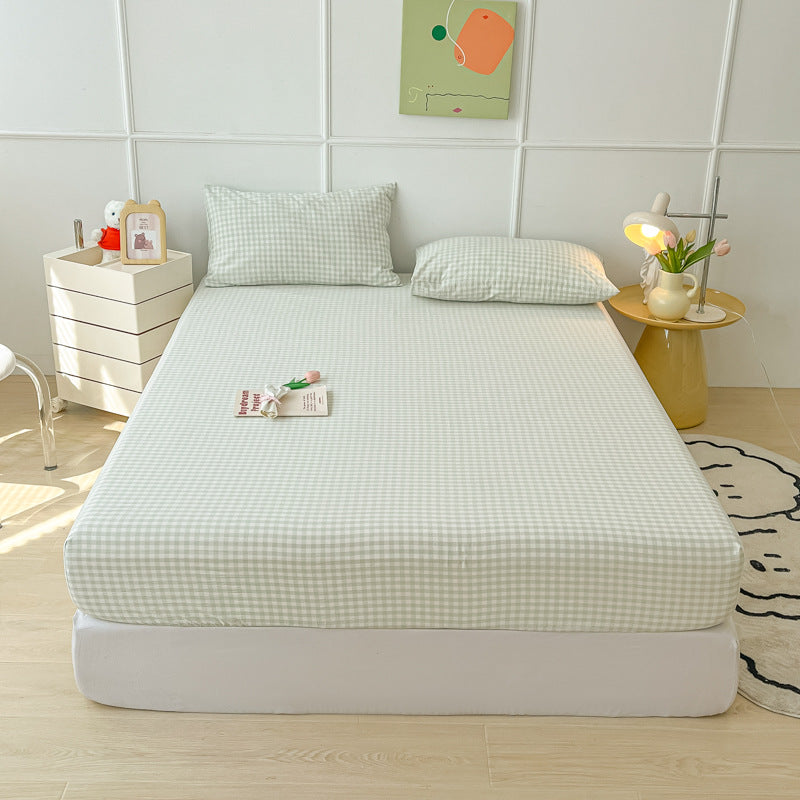 Soft Jersey Knit Fitted Sheet Set