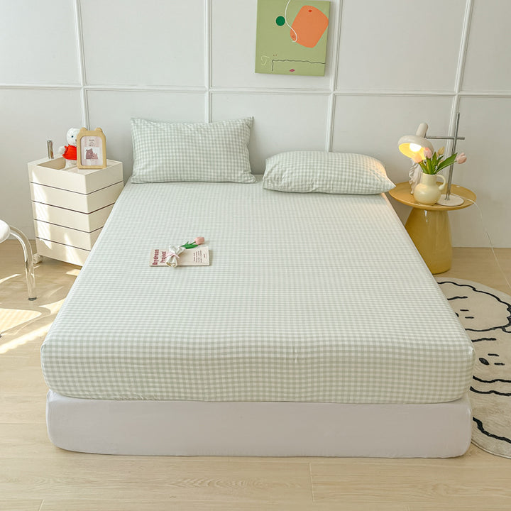 Soft Jersey Knit Fitted Sheet Set