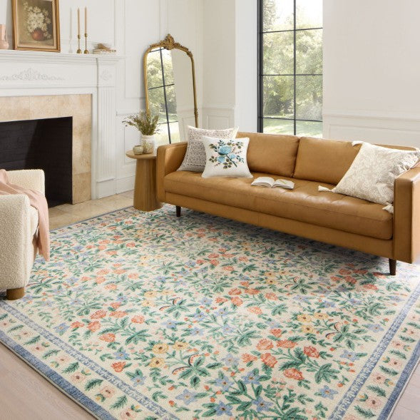 Vintage Floral Area Rug