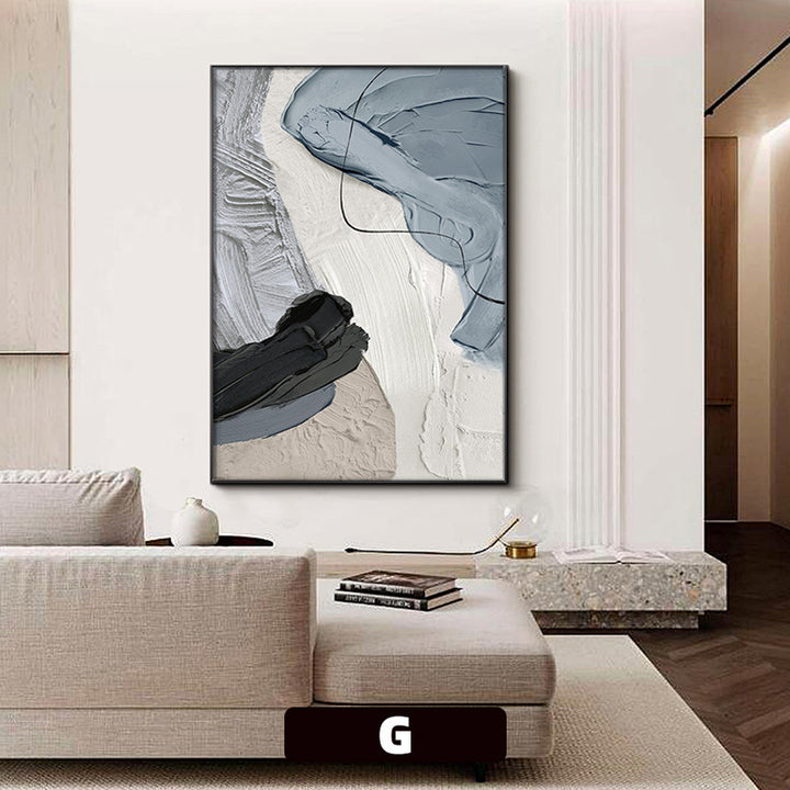 Abstract Textured Canvas Artwork
