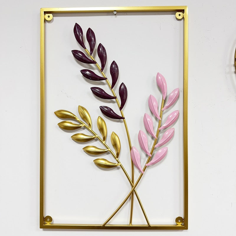 Artistic Leaf Wall Sculpture