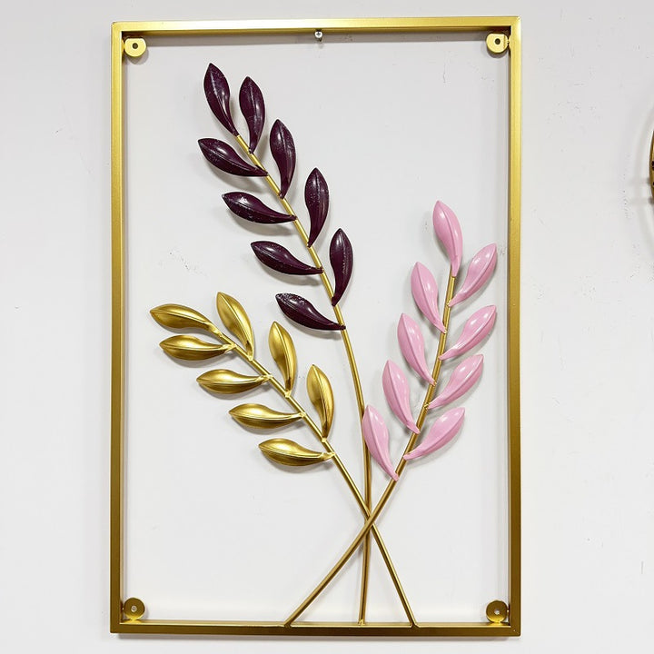 Artistic Leaf Wall Sculpture