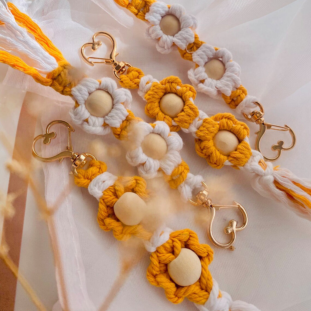 Floral Decorative Keychain