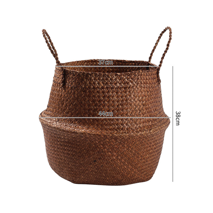 Handcrafted Woven Storage Bucket