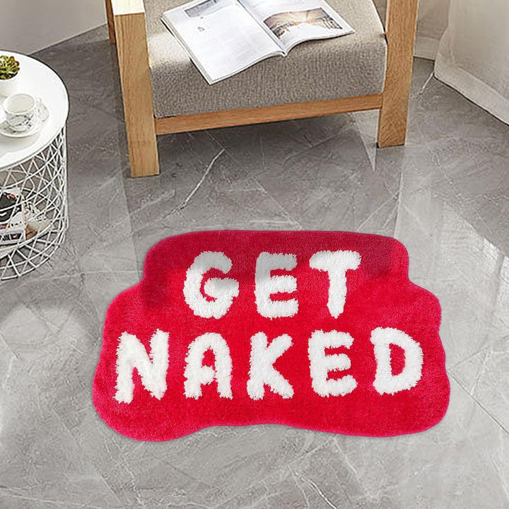 Playful Text Bath Mat