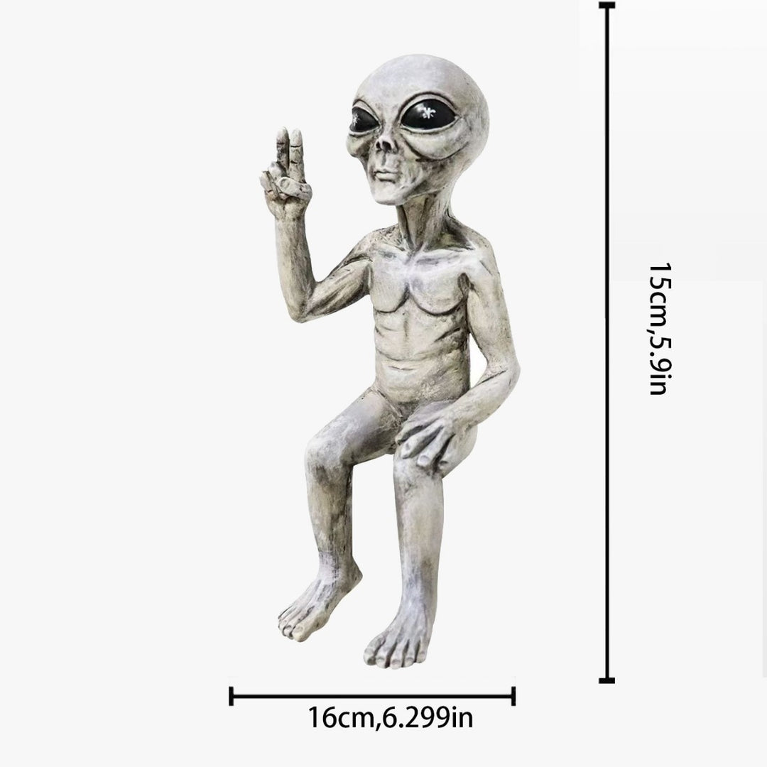 Alien-Inspired Decorative Figurine