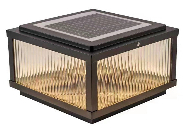 Solar-powered decorative lantern