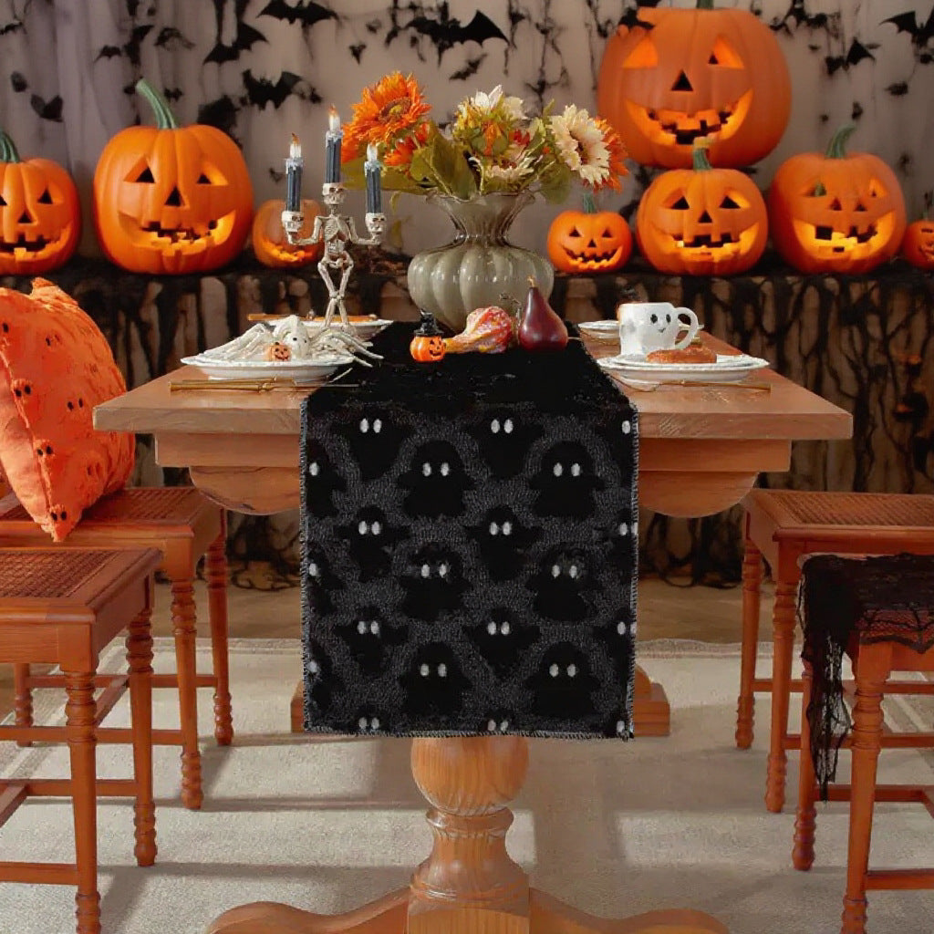 Halloween-themed Table Runner