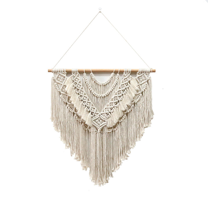 Artistically designed macrame wall hanging