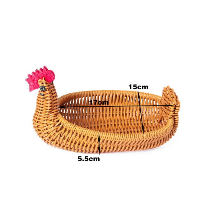 Decorative Wicker Duck