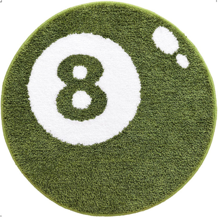 Gaming-Themed Round Plush Area Mat