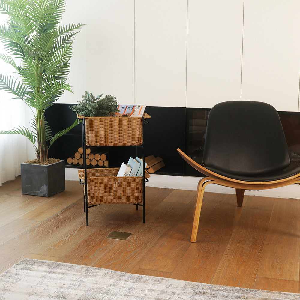 Multifunctional basket stand