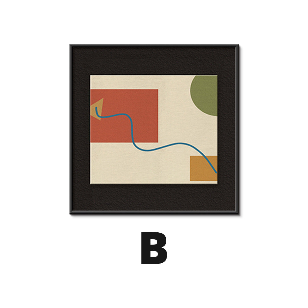 Framed Abstract Landscape Art