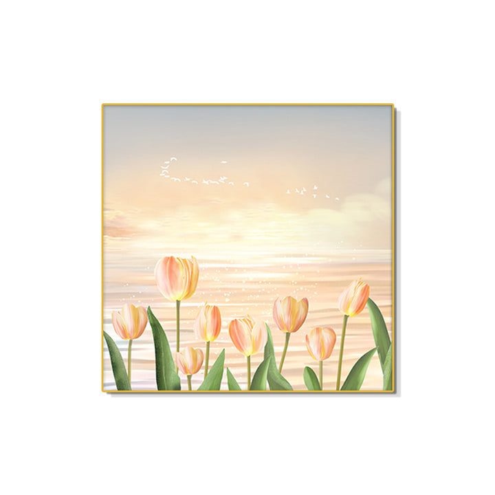 Floral-Themed Framed Wall Art
