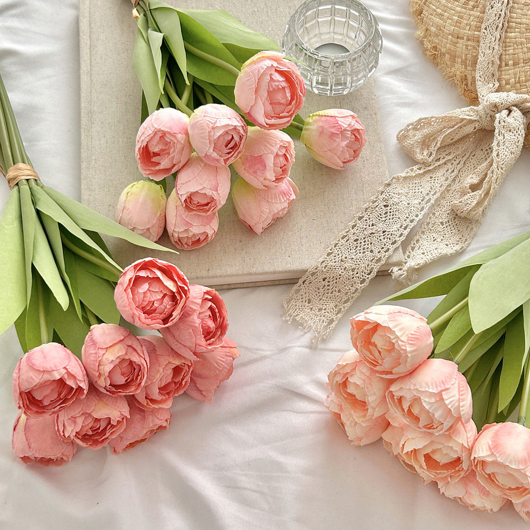 Elegant Faux Tulip Bouquet