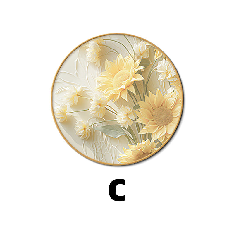 Elegant Floral Texture Wall Art