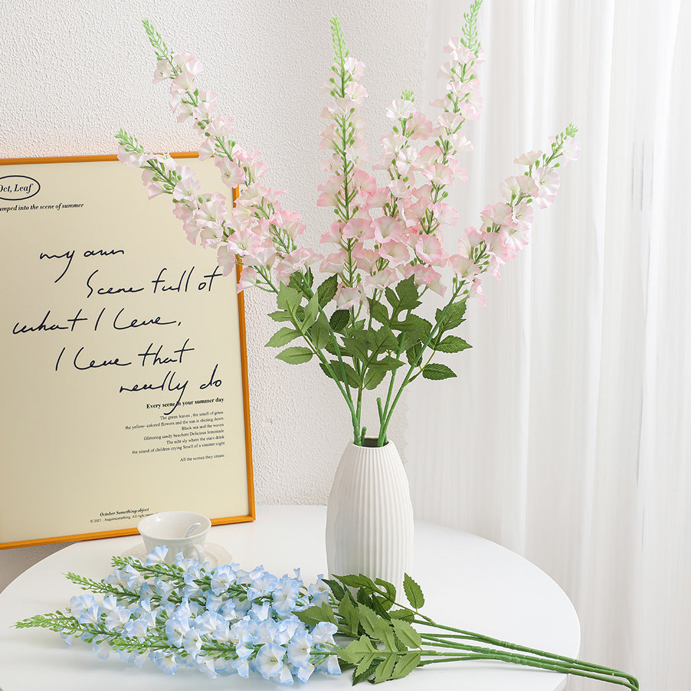 Decorative artificial flower branch