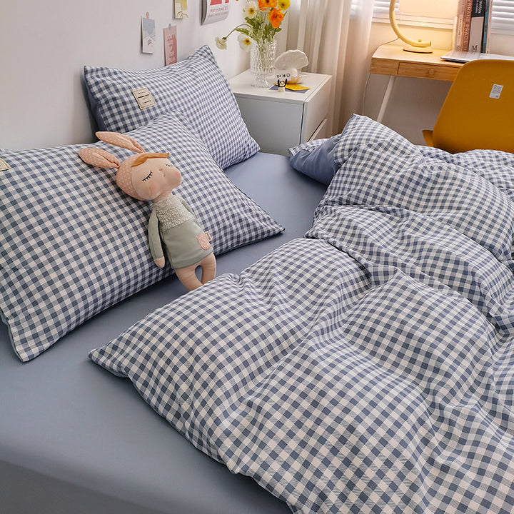Decorative Elegant Striped Duvet Cover Set Avarnia
