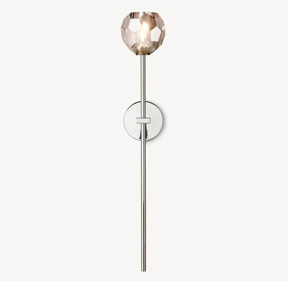 Elegant Crystal Wall Light