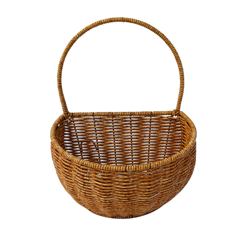 Handcrafted Storage Wicker Basket