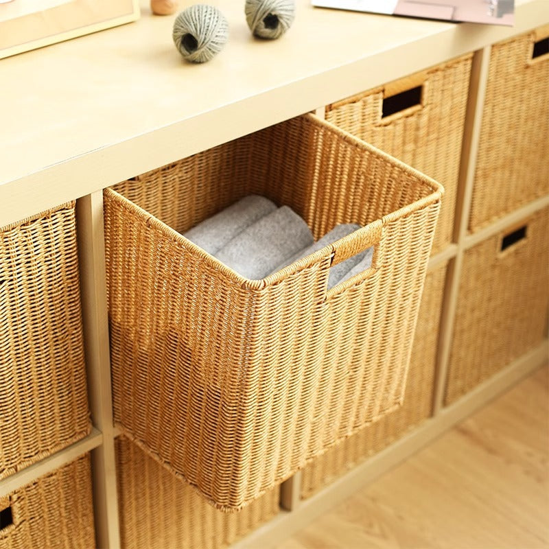 Storage Baskets In The Woven Design