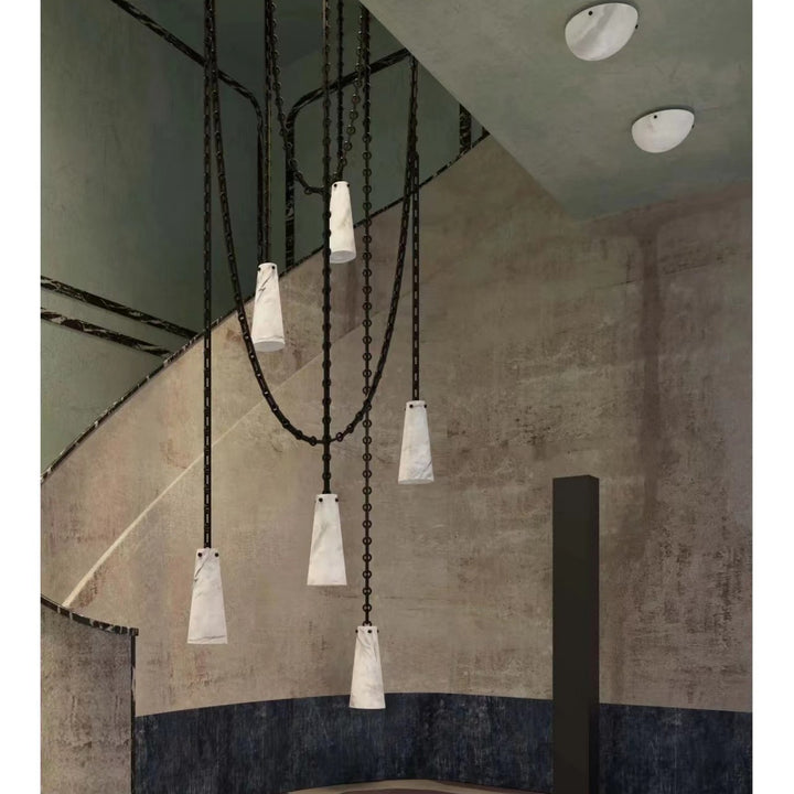 Modern industrial pendant light