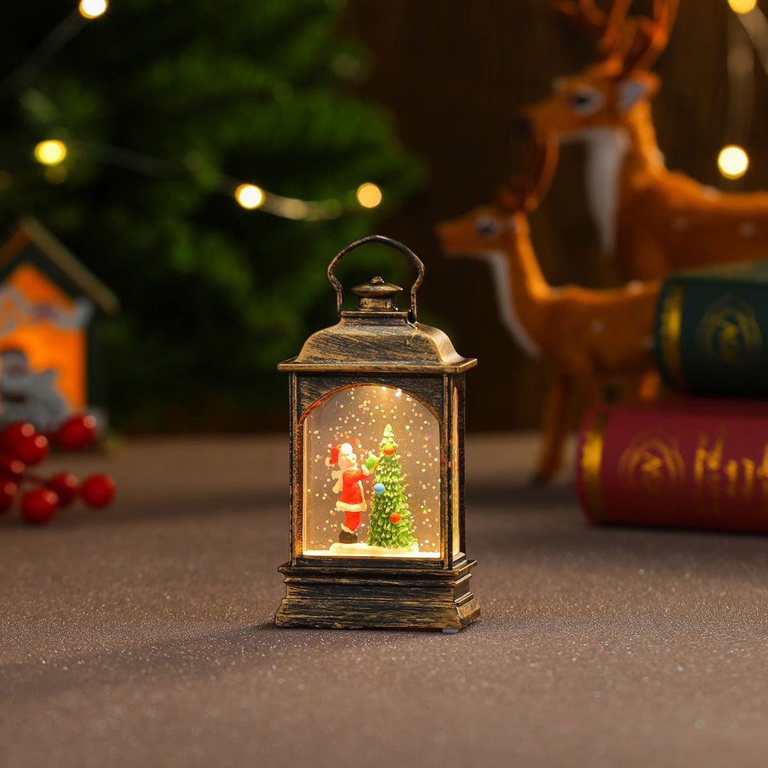 Decorative LED Christmas Lantern