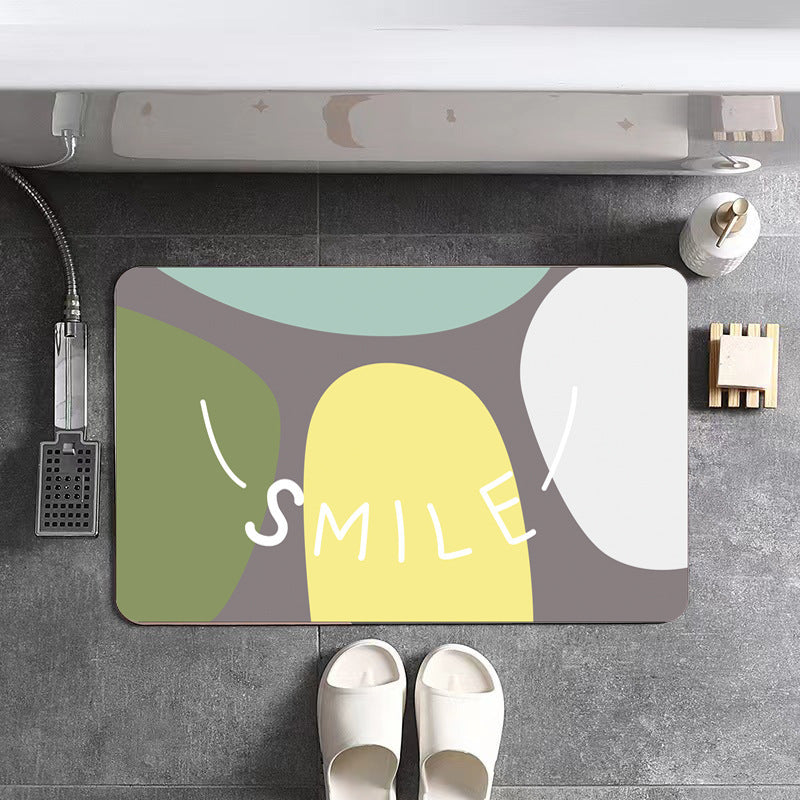 Abstract Landscape Bath Mat