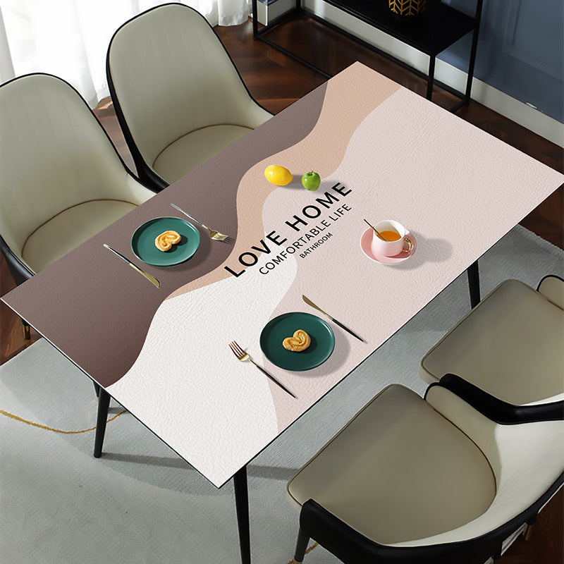 Elegant Marble Design Table Runner for Dining