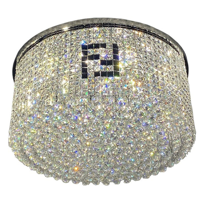 Crystal Cascade Ceiling Light