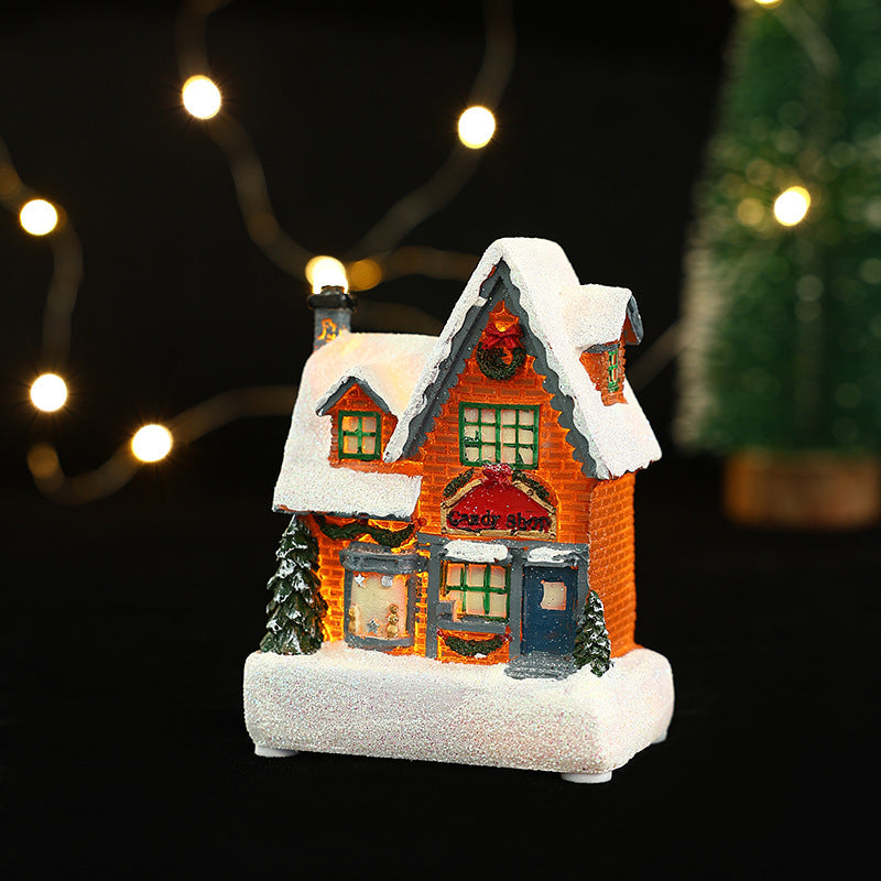 Illuminated Christmas decoration figure