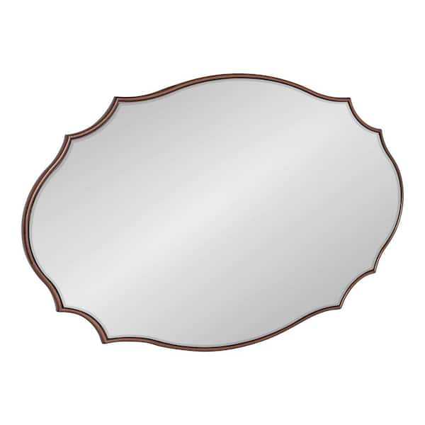 Decorative Wall Mirror With Wavy Edge