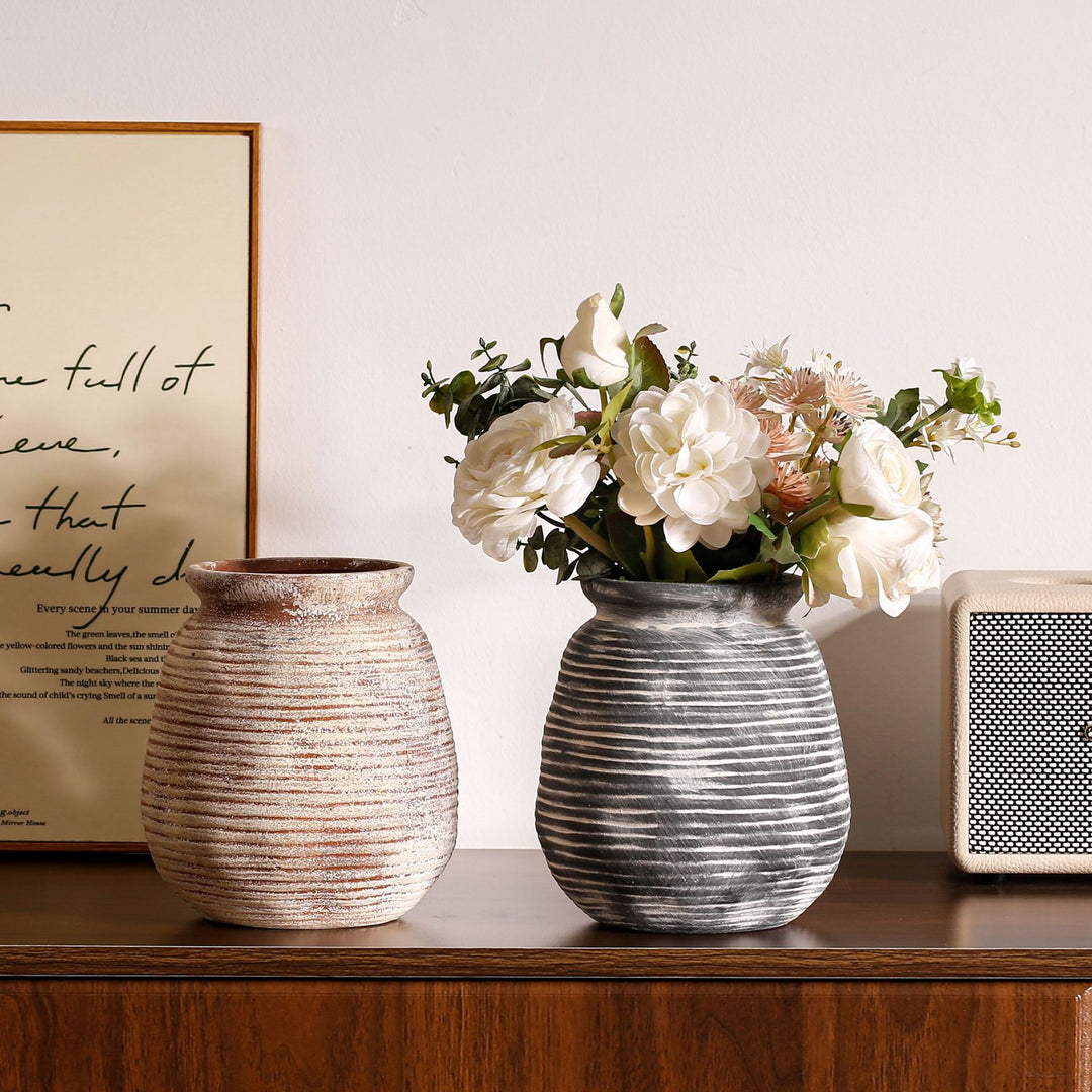 Elegant Artificial Flower Pot