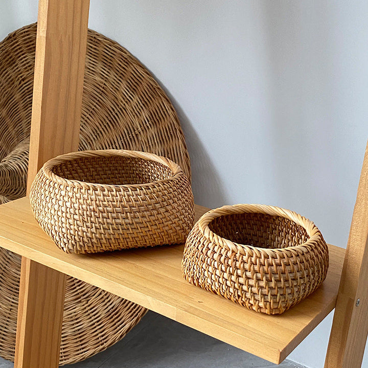 Handcrafted storage basket