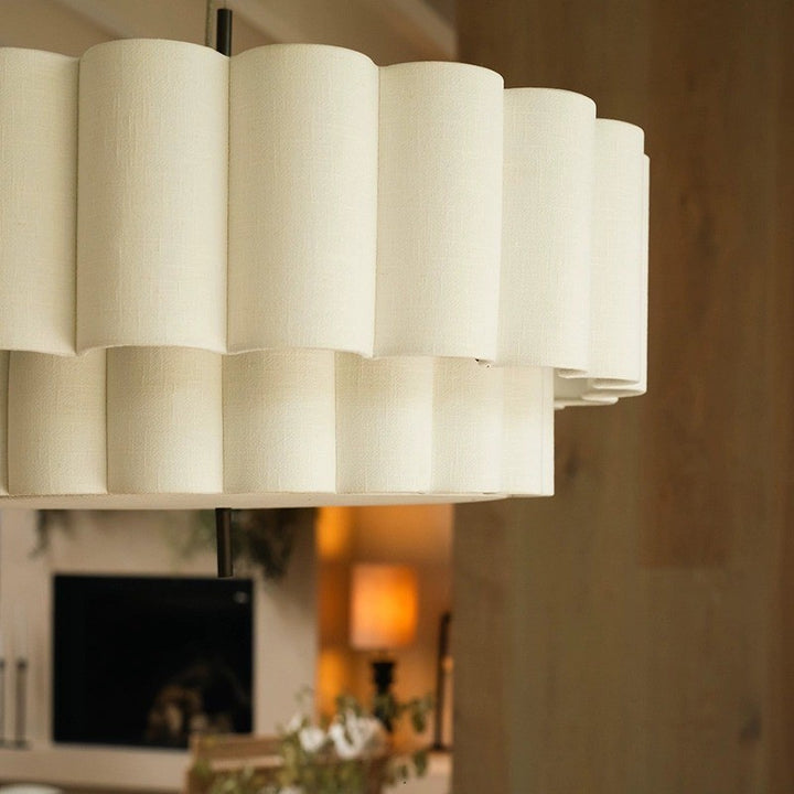 Modern sculptural chandelier