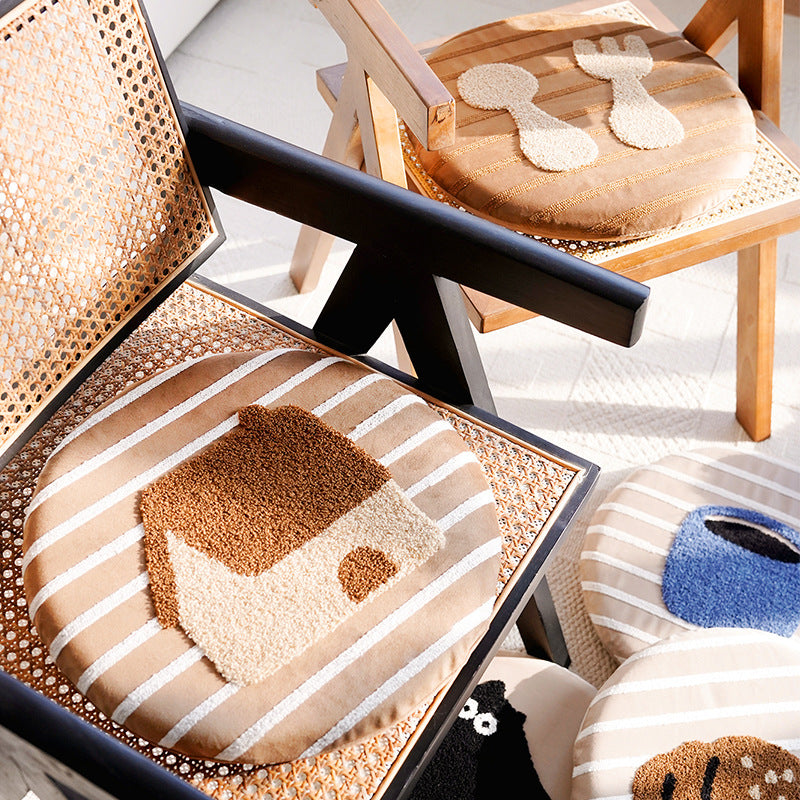 Decorative Round Floor Cushion