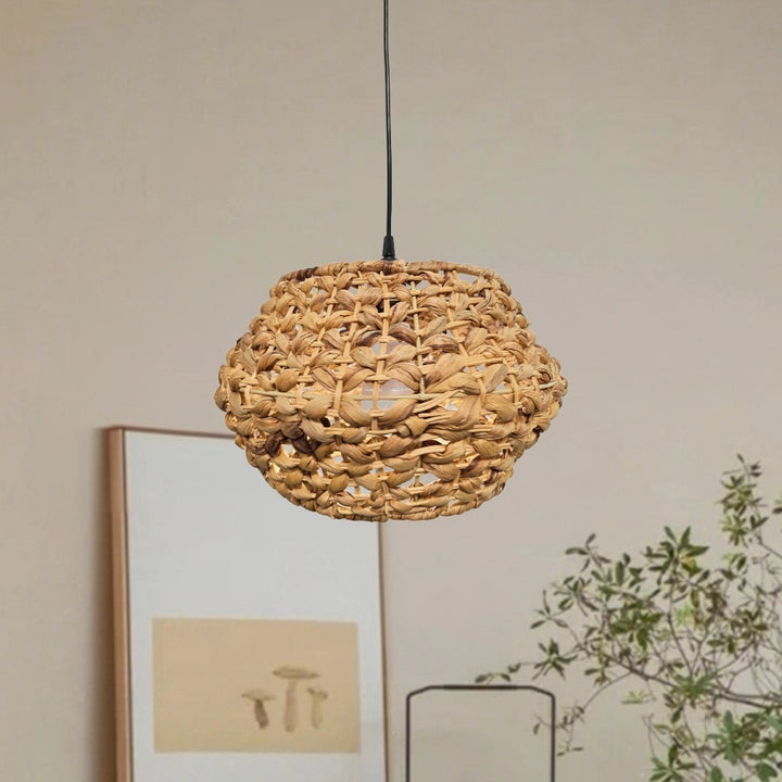 Handmade Rattan Pendant Light