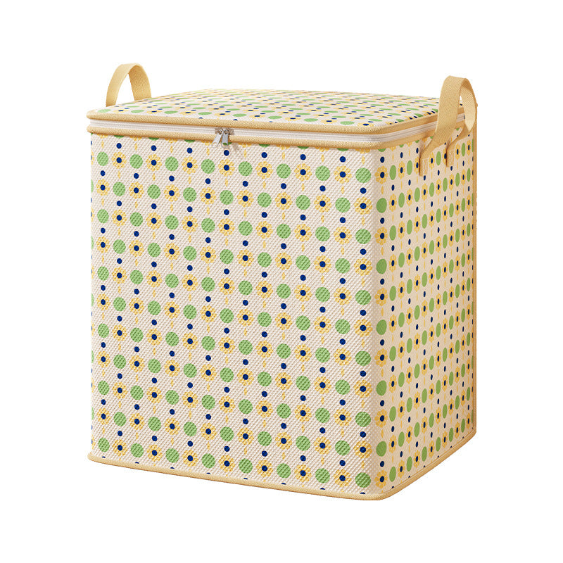 Premium Herringbone Pattern Storage Basket